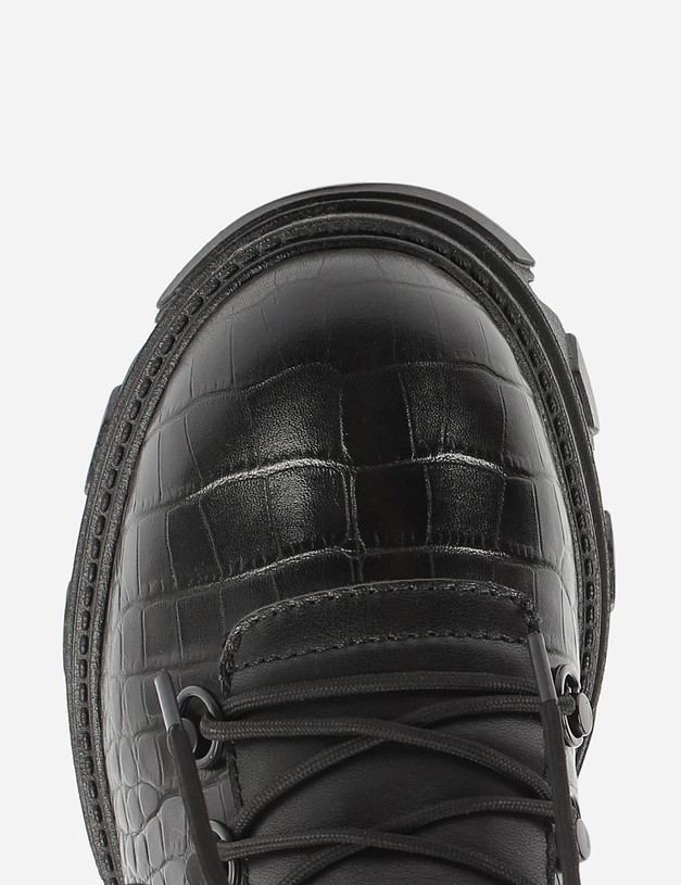 Черные женские ботинки MASCOTTE 21-120931-5127M | ракурс 5