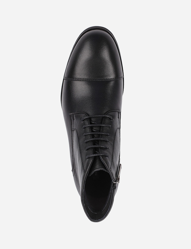 Черные мужские ботинки MASCOTTE 128-124421-0102 | ракурс 4