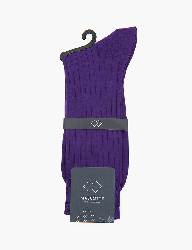 Фиолетовые мужские носки MASCOTTE M2211-520 | ракурс 2