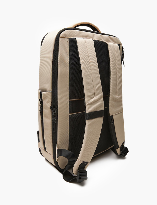 Бежевый мужской рюкзак MASCOTTE 649-4105-208 | ракурс 3