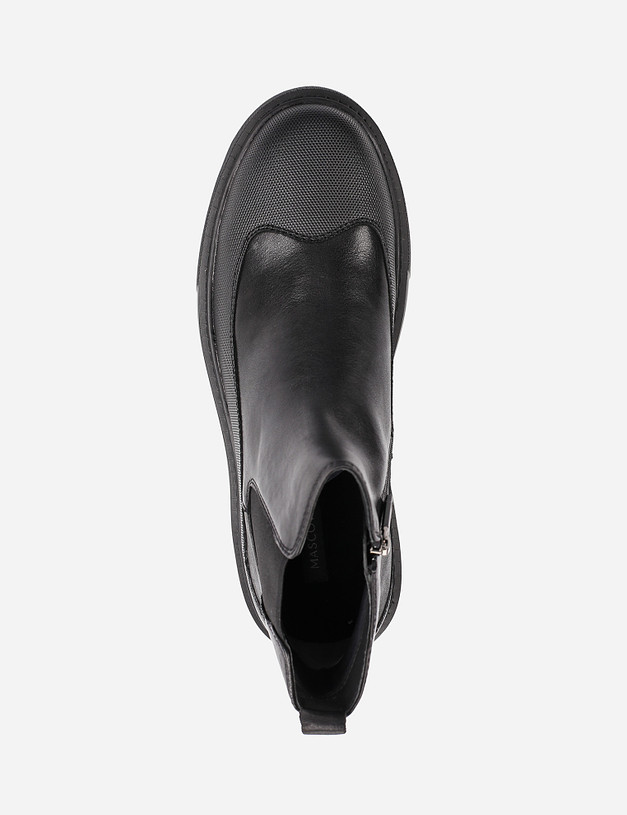 Черные мужские ботинки челси MASCOTTE 22-1293424-0102 | ракурс 5