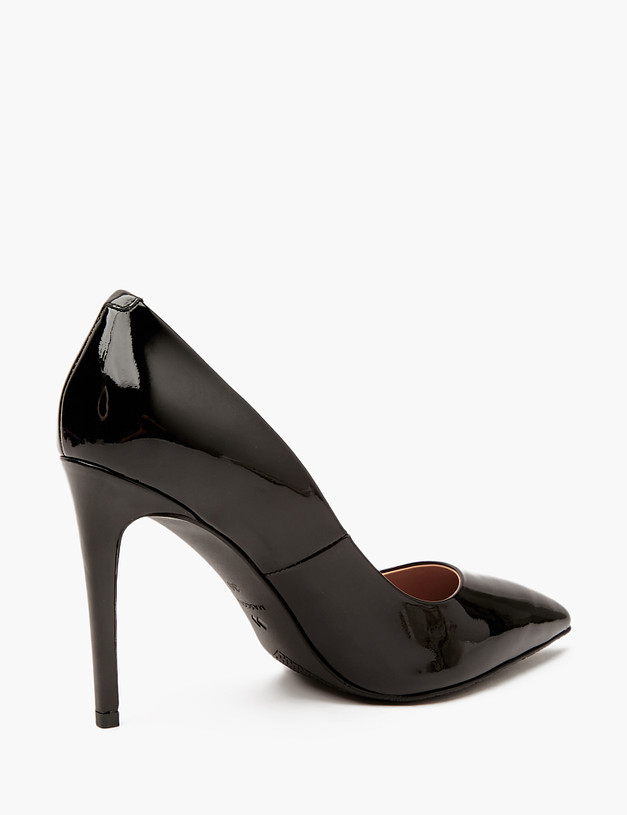 Черные лакированные женские туфли MASCOTTE 100-410911-0702 | ракурс 3