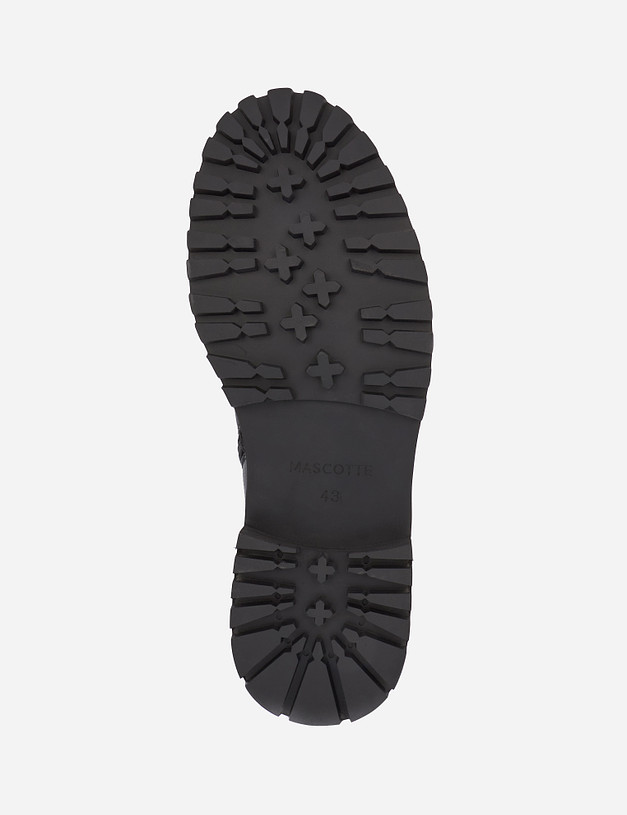 Черные кожаные мужские ботинки MASCOTTE 22-1210323-3180M | ракурс 7