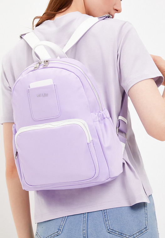 Фиолетовый женский рюкзак