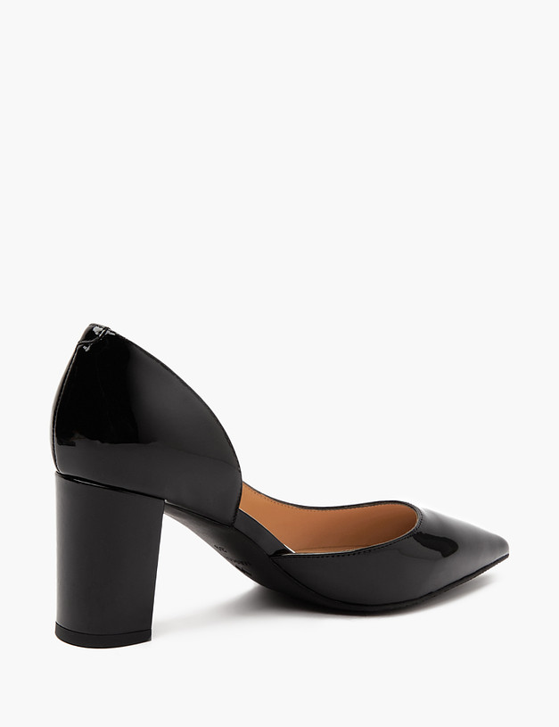 Черные лакированные женские туфли MASCOTTE 172-4122712-3701M | ракурс 3