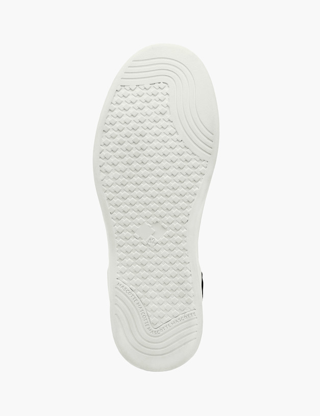 Белые мужские кроссовки с контрастными вставками MASCOTTE 189-3131325-0601 | ракурс 6