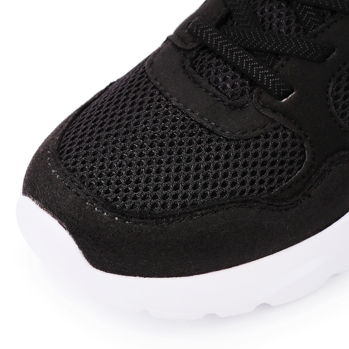 Черные текстильные детские кроссовки для мальчиков MUNZ YOUNG