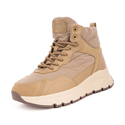 438118/04-02Z Ботинки для активного отдыха женские текстиль-и.кожа/и.мех беж, CROSBY