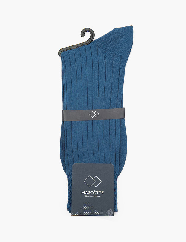 Синие мужские носки MASCOTTE M2211-781 | ракурс 2