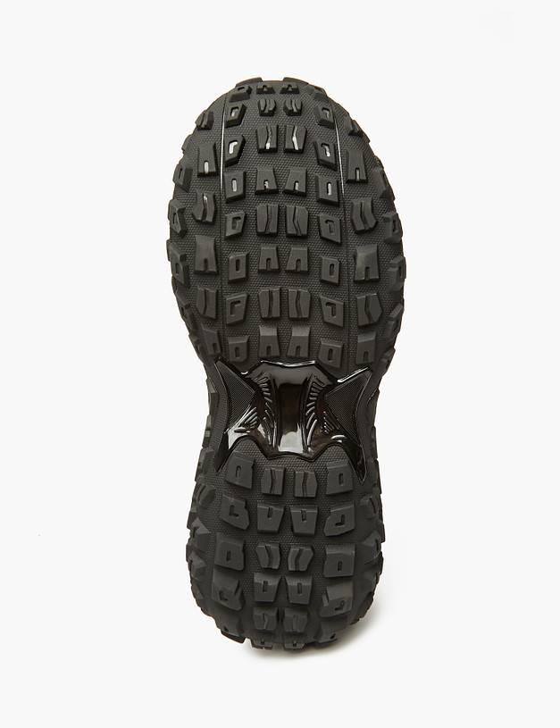 Черные женские утепленные кроссовки MASCOTTE 234-323621-0402 | ракурс 6