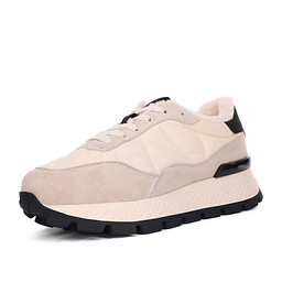 36-42WB-085TW Полуботинки для активного отдыха женские текстиль-нат.кожа/и.мех молочн, Pulse