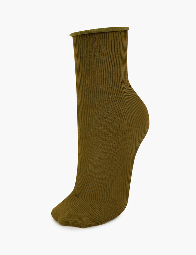 Зеленые женские носки MASCOTTE 764-3112-2604 | ракурс 4