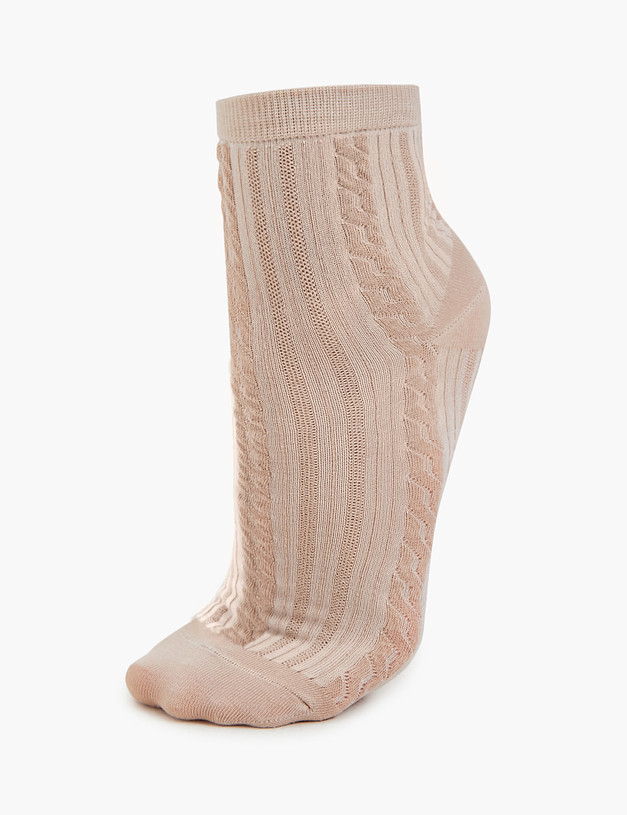 Бежевые женские носки MASCOTTE 764-3218-2608 | ракурс 3