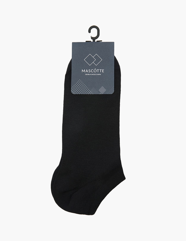 Черные мужские носки MASCOTTE MF932-02 | ракурс 2