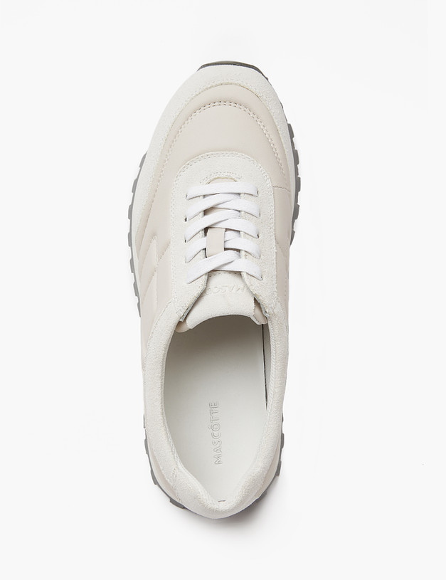 Белые женские кроссовки MASCOTTE 22-4121122-7527M | ракурс 4