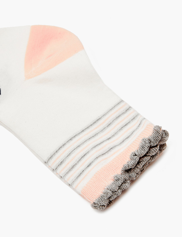 Белые носки для девочек MASCOTTE 764-3202-2601 | ракурс 2