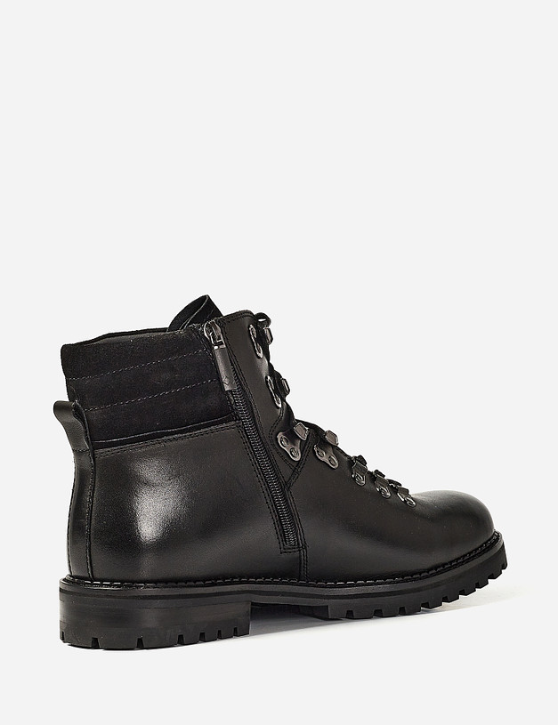 Черные мужские ботинки MASCOTTE 22-1210332-3128M | ракурс 3