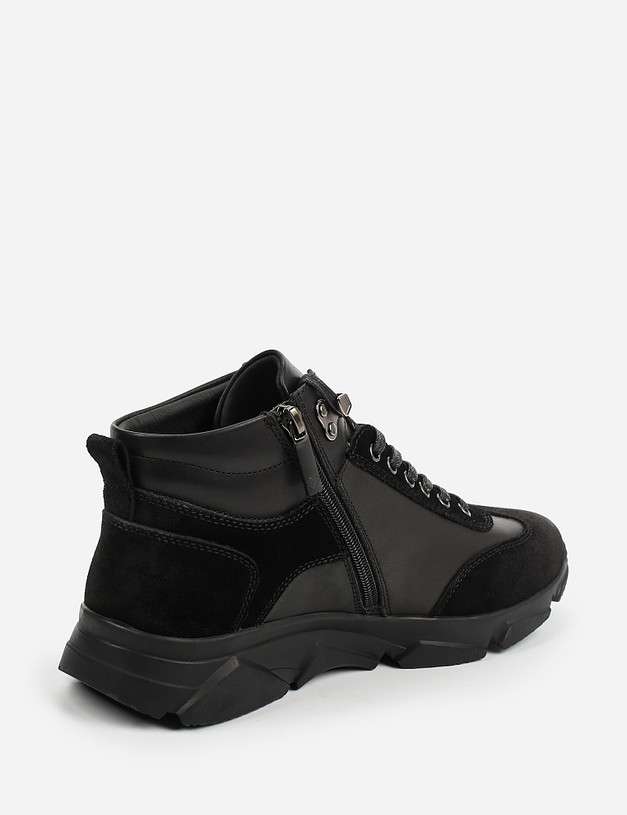 Черные мужские кроссовки MASCOTTE 22-1293935-3205M | ракурс 3