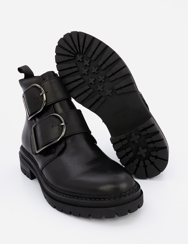 Черные женские ботинки MASCOTTE 22-120223-0102 | ракурс 8