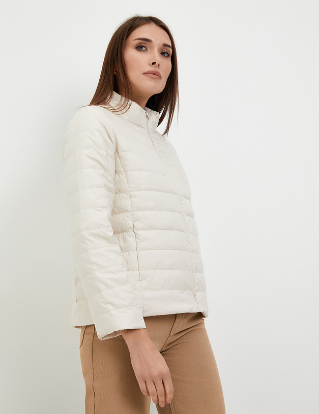 Белая женская куртка MASCOTTE 234-3307-2401 | ракурс 2