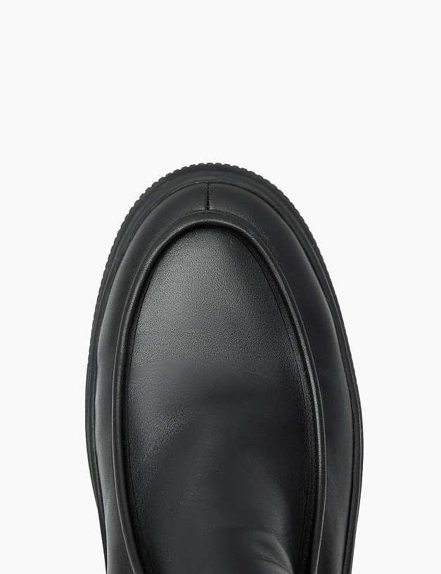 Черные мужские зимние ботинки MASCOTTE 22-321832-8100M | ракурс 4