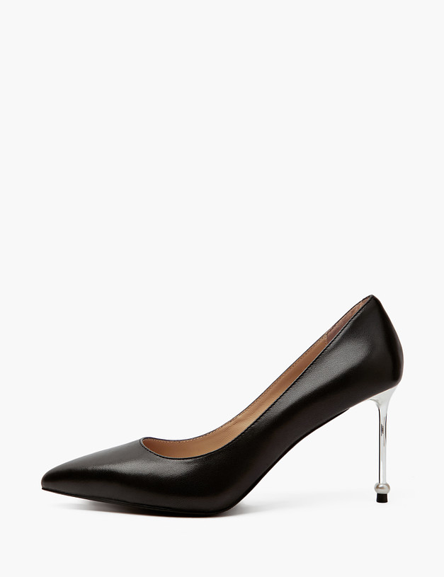 Черные женские туфли на шпильке MASCOTTE 172-210211-3501M | ракурс 1