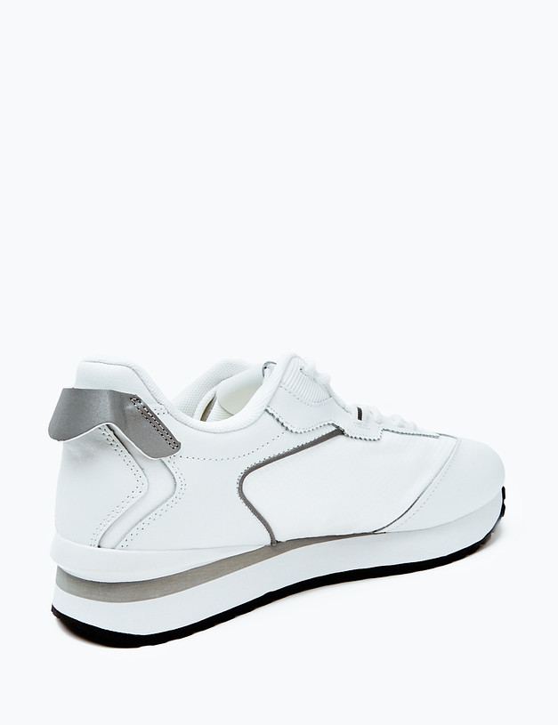 Белые женские кроссовки  MASCOTTE 189-415621-0201 | ракурс 4