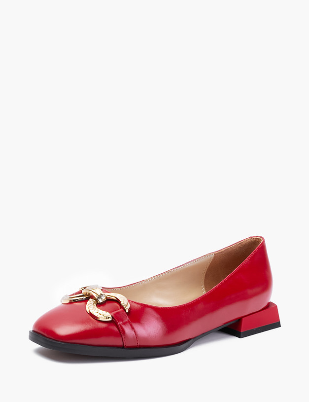 Красные женские туфли MASCOTTE 21-211512-0105 | ракурс 2