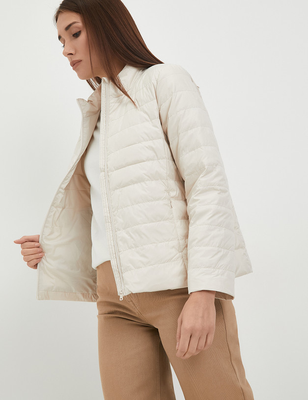 Белая женская куртка MASCOTTE 234-3307-2401 | ракурс 5