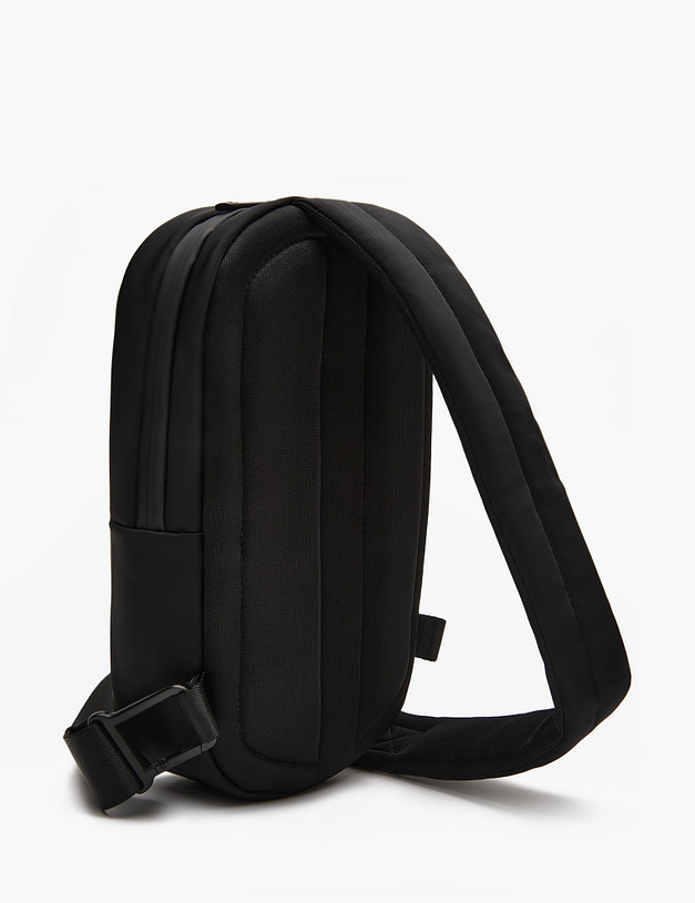 Черная мужская сумка-слинг MASCOTTE 698-4106-202 | ракурс 4