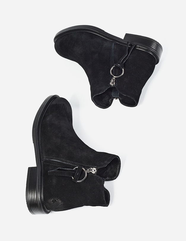 Черные женские ботинки MASCOTTE 99-9240635-3205M | ракурс 7