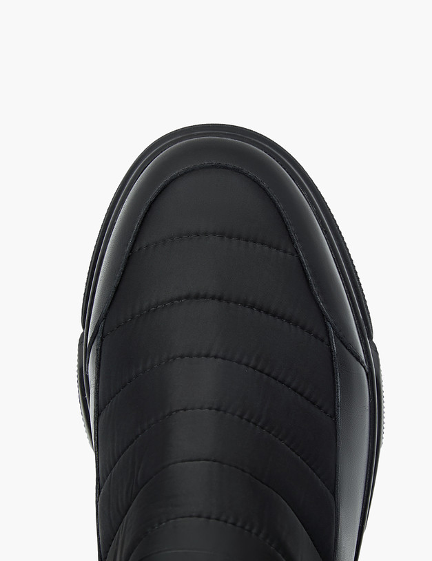 Черные мужские ботинки-дутики MASCOTTE 175-321421-0102 | ракурс 4