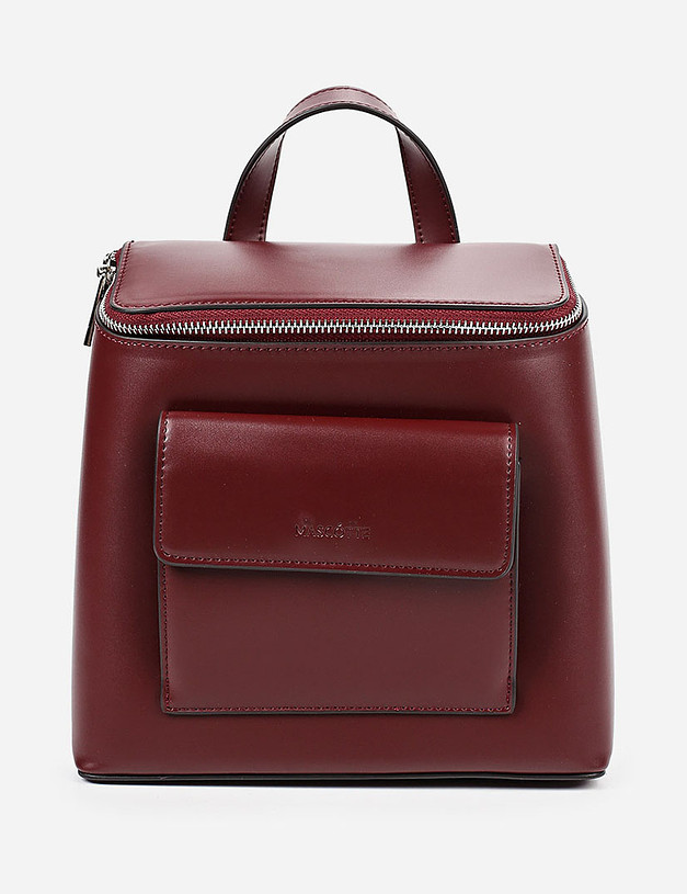 Бордовый женский рюкзак MASCOTTE 628-9109-605 | ракурс 2