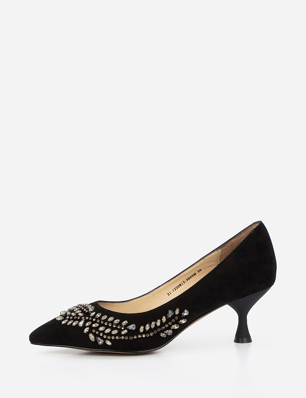 Черные женские туфли MASCOTTE 21-1220815-3605M | ракурс 2