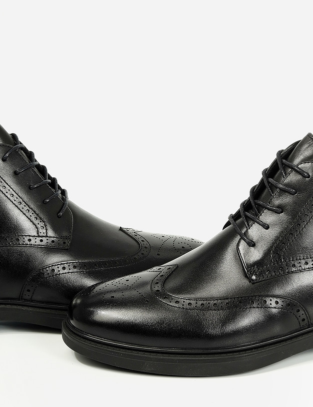 Черные мужские ботинки MASCOTTE 104-1215134-3128M | ракурс 7