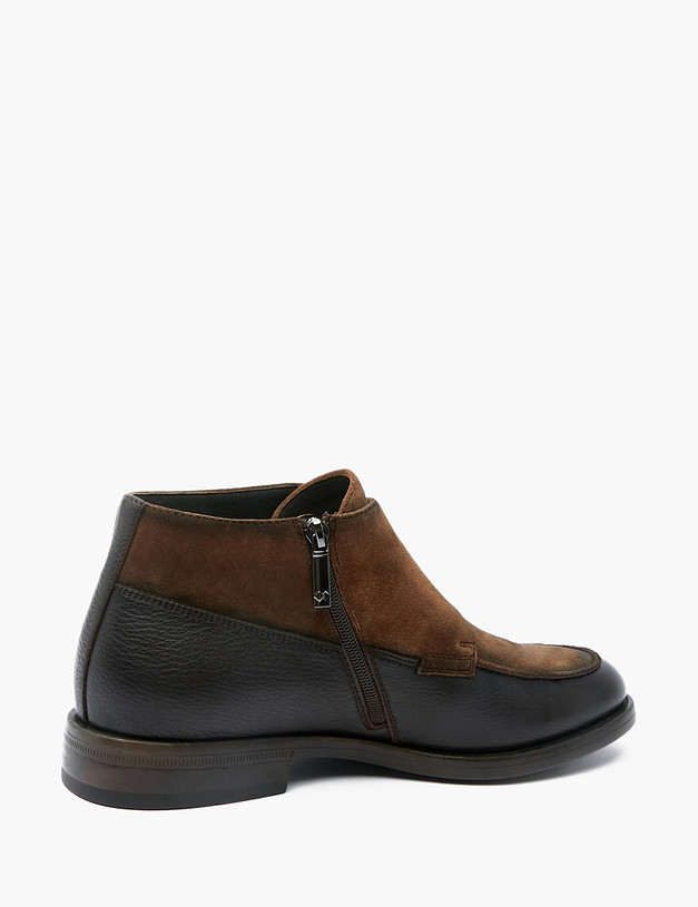 Акцентные коричневые мужские ботинки MASCOTTE 22-221023-3207M | ракурс 3