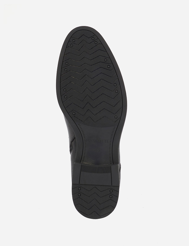 Черные осенние мужские ботинки MASCOTTE 128-121621-0102 | ракурс 5