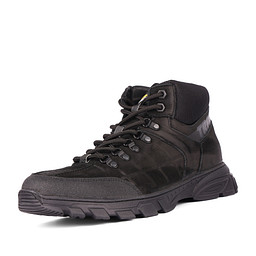 333-42MZ-009KR Ботинки для активного отдыха мужские нат.кожа/текстиль черн, Quattrocomforto