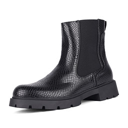 145-42WK-117SR Ботинки женские и.кожа-текстиль/ворс.ткань черн, INSTREET