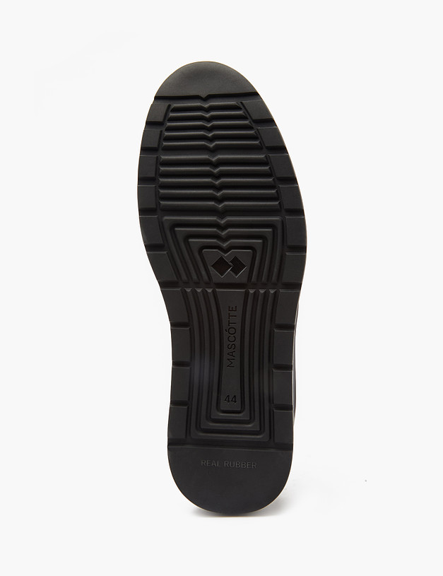 Черные мужские кроссовки на меху MASCOTTE 58-3231835-4153M | ракурс 5