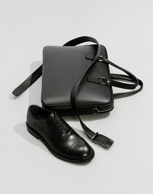 Черные мужские оксфорды 12590₽