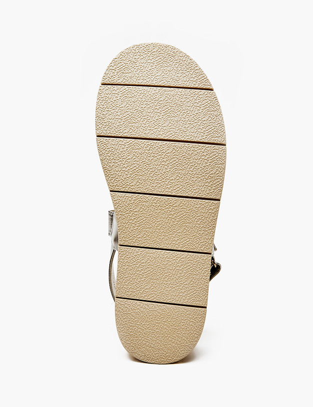 Серебристые женские сандалии MASCOTTE 172-4126212-4507M | ракурс 5