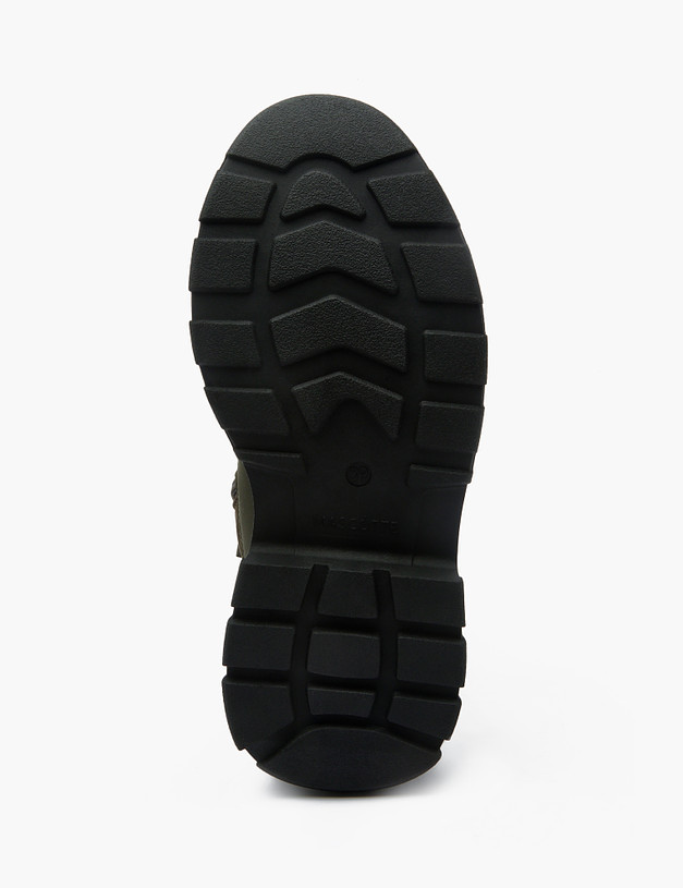 Оливковые женские ботинки MASCOTTE 45-120151-0204 | ракурс 5