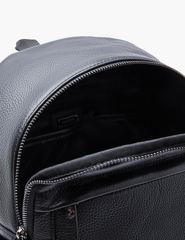 Черный женский рюкзак из кожи MASCOTTE 602-1124-102 | ракурс 4