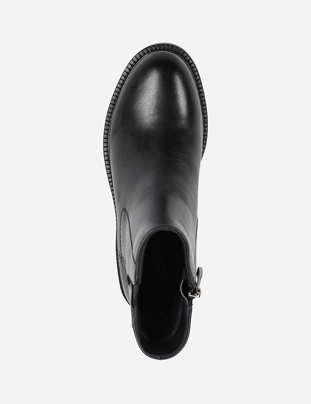 Черные женские ботинки MASCOTTE 126-9241421-0102 | ракурс 4