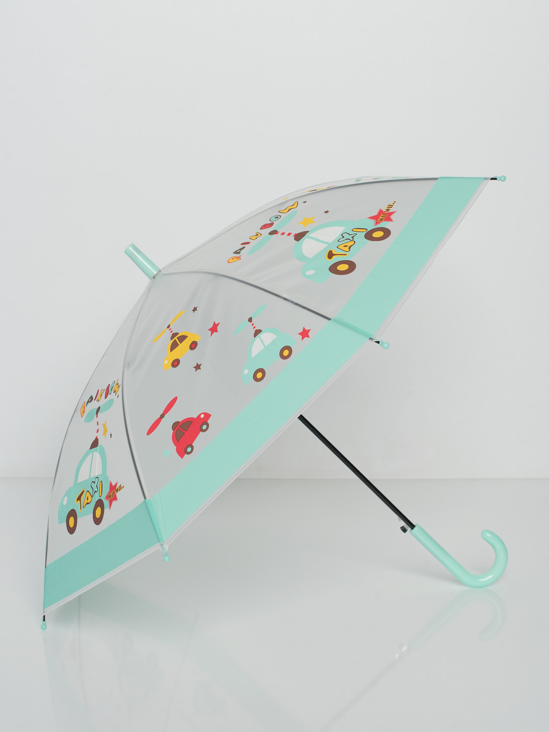 Зонт трость полуавтоматический детский INSTREET YU-01-JY383-005 фото
