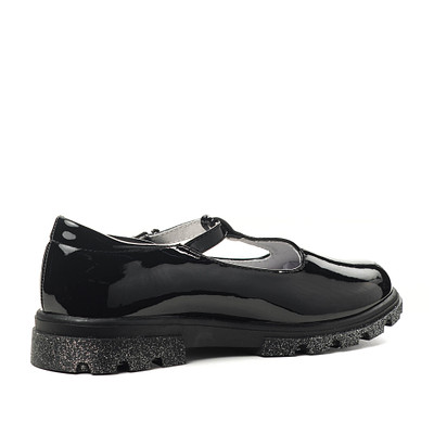 Туфли закрытые для девочек ZENDEN first 215-22GO-037DK, цвет черный, размер 36 - фото 3