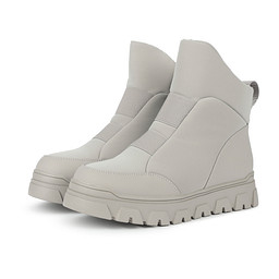 75-52WB-012TW Ботинки для активного отдыха женские текстиль-и.кожа/и.мех серый, INSTREET