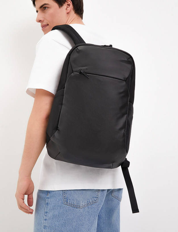 Черный мужской рюкзак MASCOTTE 649-4111-202 | ракурс 1