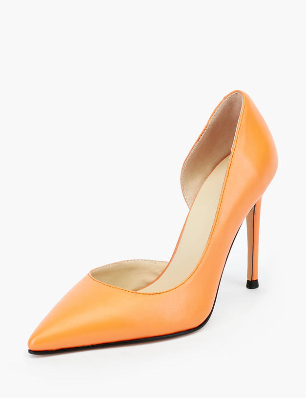 Оранжевые женские туфли на шпильке MASCOTTE 11-010315-0513 | ракурс 4